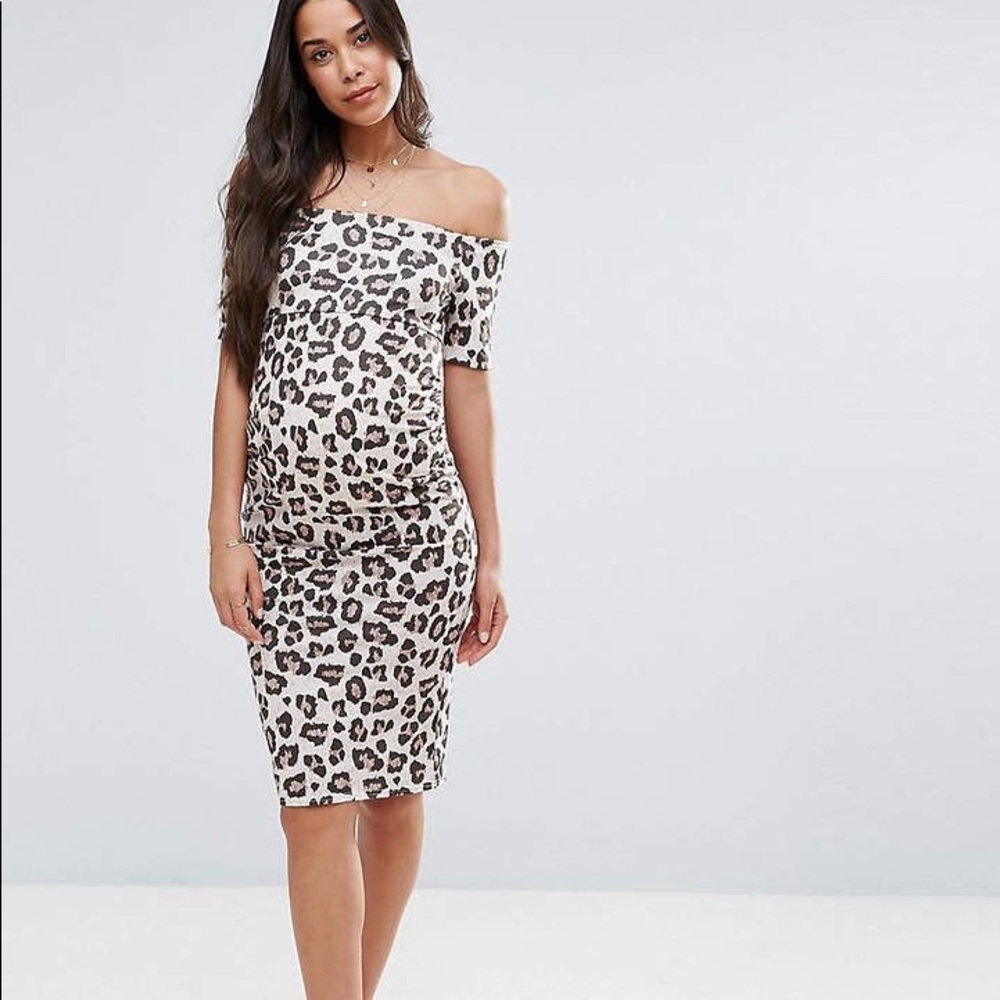 Asos Maternity Bardot Dress